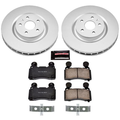 Power Stop 10-15 Chevrolet Camaro Front & Rear Z17 Evolution Geomet Coated Brake Kit