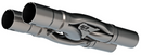 Borla SwitchFire X-pipe 2.5I.D. INLETS 2.5in. O.D. OUTLETS Notched