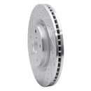 R1 19-24 Subaru Forester Front & Rear Drilled & Slotted Silver Brake Rotor Set