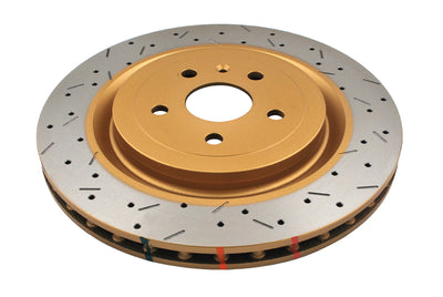 DBA 2010+ Camaro V8 SS Rear Drilled & Slotted 4000 Series Rotor