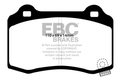 EBC S2 Brake Pad and Rotor Kit
