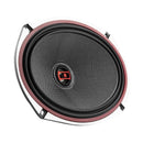 DS18 6x9in 160 Watts RMS 3 ohm 2-Way Coaxial Speakers And Component System w/ Fiberglass Cone