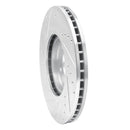 R1 07-17 Nissan Sentra Front Drilled & Slotted Silver Brake Rotor Set