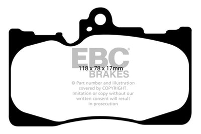 EBC S10 Brake Pad and Rotor Kit