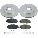 Power Stop 2019 Toyota Corolla Front & Rear Z17 Evolution Geomet Coated Brake Kit