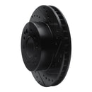 R1 63-82 Chevrolet Camaro Front/Rear Right Drilled & Slotted Black Brake Rotor