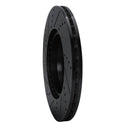 R1 16-23 Mercedes-Benz GLC350e Rear Right Drilled & Slotted Black Brake Rotor