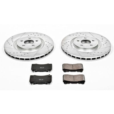 Power Stop 07-11 Ford Mustang Front & Rear Z23 Evolution Sport Brake Kit