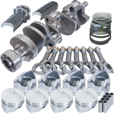 Eagle Chevy LT1350 1Pc 3.750in Crank 5.700in I-Beam Rods -7cc 4.000in Pistons Rotating Assembly