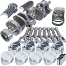 Eagle Chevy LT1350 1Pc 3.750in Crank 5.700in I-Beam Rods -7cc 4.000in Pistons Rotating Assembly