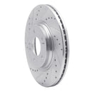 R1 15-26 Kia Soul Front Drill & Slot Silver Rotors