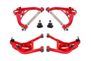 BMR 70-81 GM F-Body / 75-79 GM X-Body Non-Adjustable A-Arm Kit - Red