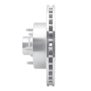 R1 03-03 Dodge Ram 1500 Van Front Left Drilled & Slotted Silver Brake Rotor