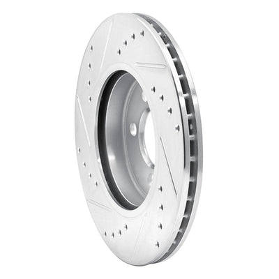 R1 07-15 Mini Cooper Front Drill & Slot Silver Rotors