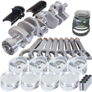 Eagle Chevy 350 1Pc 3.750in Crank 6.000in H-Beam -28cc 4.060in Pistons Rotating Assembly