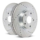 Power Stop 20-23 Toyota Highlander Rear Drilled & Slotted Rotor (Pair)