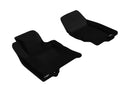 3D MAXpider 2009-2017 Infiniti QX70/FX35/50/50S Kagu 1st & 2nd Row Floormats - Black