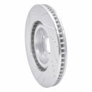 R1 93-98 Toyota Supra Front & Rear Drilled & Slotted Silver Brake Rotor Set