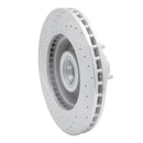 R1 03-03 Dodge Ram 1500 Van Front Right Drilled & Slotted Silver Brake Rotor