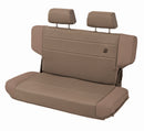 Bestop N-Tumble Seat - 97-06 Jeep Wrangler TJ Rear Trailmax Ii Fold (Center Fabric Insert Spice)