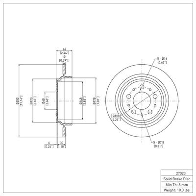 DFC 4000 HybriDynamic Brake Pads