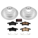 Power Stop 99-02 Jeep Grand Cherokee Front & Rear Z17 Evolution Geomet Coated Brake Kit