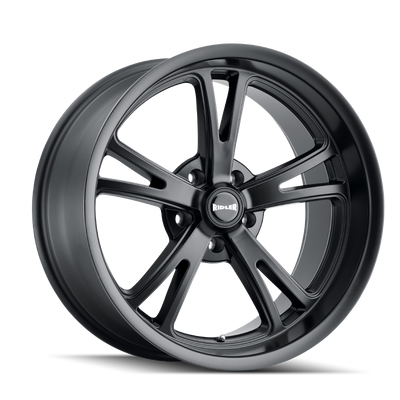 Ridler 606 20x9 / 5x115 BP / 18mm Offset / 72.62mm Hub Matte Black Wheel