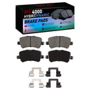 DFC 07-18 Volvo S60/S80/XC60/V60 Rear 4000 HybriDynamic Brake Pads and Hardware Kit