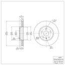 DFC GeoSPEC Coated Rotors - Plain
