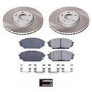 Power Stop 07-12 Hyundai Veracruz Front and Rear Semi-Coated Rotor Kit