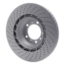 DFC 07-13 Porsche 911 Right Rear Drilled GeoSPEC Coated Rotor