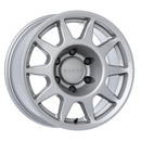 Nomad N505OE Touring 17x8.5in / 5x150 BP / 35mm Offset / 110.5mm Bore - OE Silver
