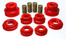 Energy Suspension Ford Rear Subframe Bushing Set - Red