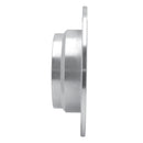 R1 93-95 Volvo 850 Rear Left Drilled & Slotted Silver Brake Rotor
