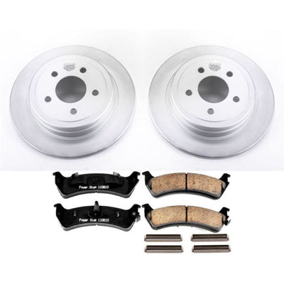 Power Stop 2003 Ford Explorer Sport Front & Rear Z17 Evolution Geomet Coated Brake Kit