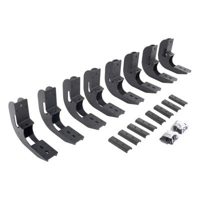 Go Rhino 19-26 GM 1500 Crew Cab RB30 Slim Running Board and Brackets Kit