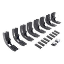 Go Rhino 19-26 GM 1500 Crew Cab RB30 Slim Running Board and Brackets Kit