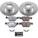 Power Stop 11-16 BMW 528i Front & Rear Z26 Street Warrior Brake Kit