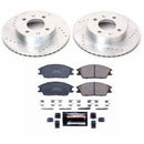 Power Stop 2003 Hyundai Accent Front & Rear Z23 Evolution Sport Brake Kit