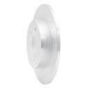 R1 11-16 Scion TC Rear Left Drilled & Slotted Silver Brake Rotor