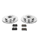Power Stop 08-15 Mitsubishi Lancer Front & Rear Z23 Evolution Sport Brake Kit