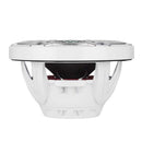 DS18 Hybrid Marine Speaker w/ Driver And RGB LEDs 8in 2-Way 350 Watts RMS 4 ohm White w/ Covers