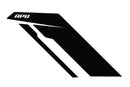 APR Sideburn Sticker - Black/Black