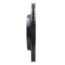R1 08-14 Cadillac CTS Rear Right Drilled & Slotted Black Brake Rotor
