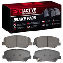 DFC 10-16 Hyundai Genesis Coupe Front Active Performance Pads - Low Metallic