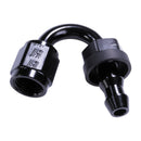 Russell 4AN Twist-Lok 150 Degree Hose End - Black