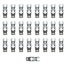 Russell Performance -6 AN Endura PowerFlex Power Steering Straight Hose Ends (25 pcs.)