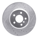 R1 13-20 BMW 340i Front & Rear Drilled & Slotted Silver Brake Rotor Set