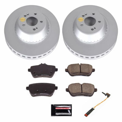 Power Stop 2017 Mercedes-Benz Maybach S550 Front & Rear Z23 Coated Brake Kit