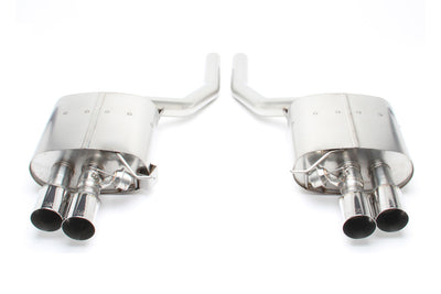 Dinan 11-16 BMW 550i xDrive Freeflow Axleback Exhaust System - Polished